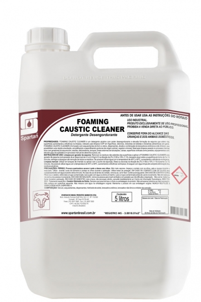 FOAMING CAUSTIC CLEANER